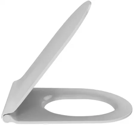 Abattant complet blanc Rodin+ extra-plat &agrave; descente progressive - JACOB DELAFON R&eacute;f. E23280-00 (SUIVI)