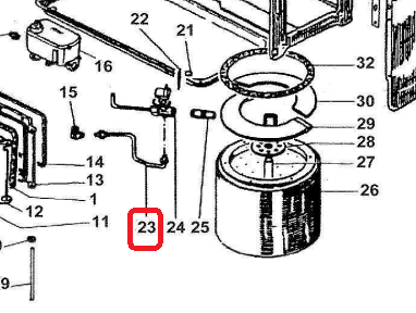 ALIMENTATION BRULEUR - DEVILLE Réf. P0009468