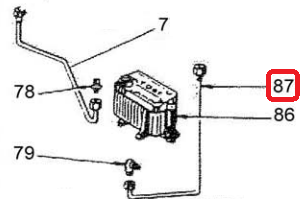 ALIMENTATION DISTRIBUTEUR - DEVILLE Réf. P0011486