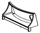 ARR�T BOIS BRUT - LA NORDICA R�f. 1135502
