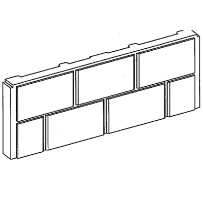 Arriere refractaire fu2 - SUPRA R�f. 22212