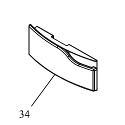 ASS.PORTE INFERIORE ANNA CREMA V1 - PALAZZETTI R&eacute;f. 895752323
