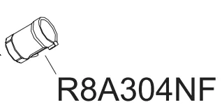 Bague de douchette Fairfax - Jacob Delafon R&eacute;f. R8A304NF