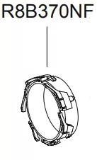 Bague de position de poign�e - Jacob Delafon R�f. R8B370NF