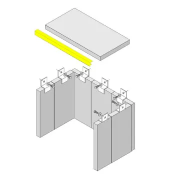 Bande de retenue pour d&eacute;flecteur - HARK R&eacute;f. ETSTO0611004