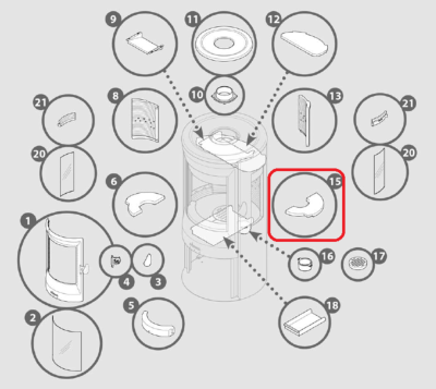 BASE SOLE DROITE NEOSEN - INVICTA Réf. 1121120701