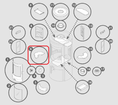BASE SOLE GAUCHE NEOSEN - INVICTA Réf. 1121120601
