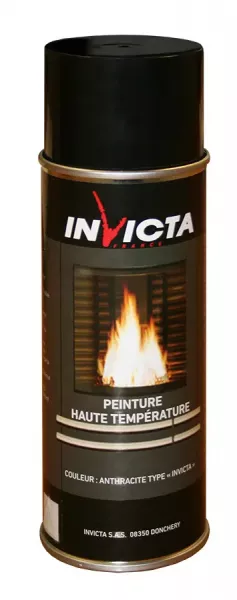 Bombe a�rosol spray peinture anthracite standard - INVICTA R�f. P691801