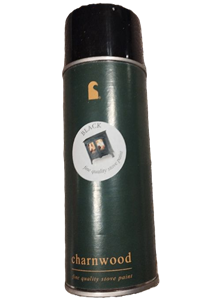 Bombe de peinture 400ml coloris noir (standard) - Charnwood R�f.008/TW57/MB
