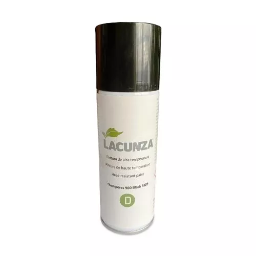 Bombe de peinture noire spray 200ml - Lacunza r�f. 50000000091 (SUIVI)
