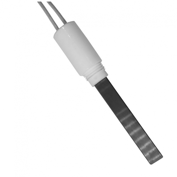 Bougie quartz (�tanche) allumage granul�s adaptable diam�tre 10.8x4mm / 79mm sous col / puissance 350 watts (SUIVI)