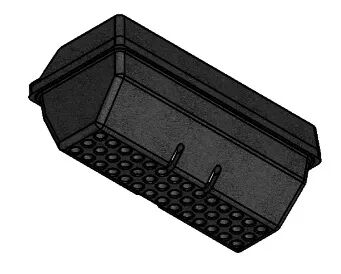 Brasero complet en fonte - MCZ (Cadel-FreePoint-Red) R�f.41301301400V