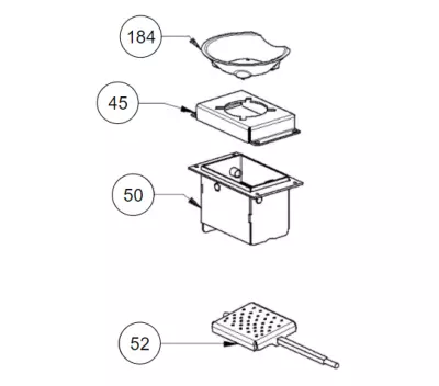 BRASIER ACIER SOUDÉ - EXTRAFLAME Réf. 002207227