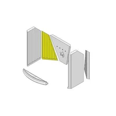 Brique angle gauche - HARK r�f. ETSTO0600021I (STOCK)