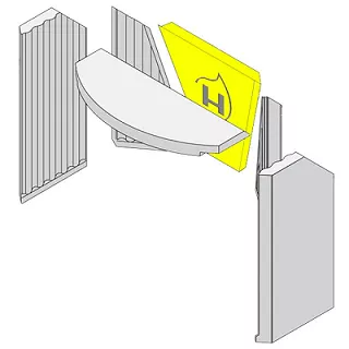 Brique arri&egrave;re - HARK R&eacute;f. ETSTO0600021H