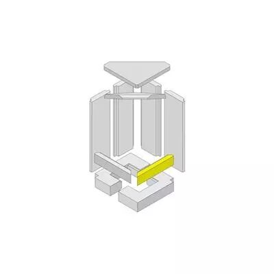 Brique chenet droite - HARK Réf. ETRAD0600024FHJ