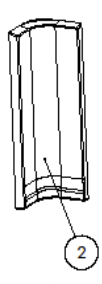 Brique d\'angle � l\'unit� - LACUNZA r�f. 504000000846