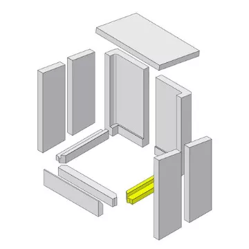 Brique de sol droite - HARK R&eacute;f. ETSTO0600001D
