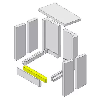 Brique de sole avant - HARK R&eacute;f. ETSTO0600001B