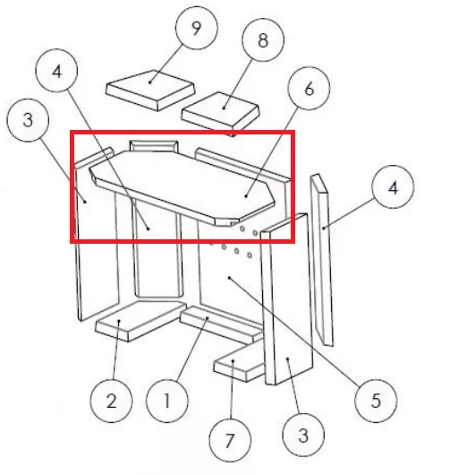Brique d�flecteur thermobeton  - INVICTA R�f. 115884 (r�f�rence �puis�e)