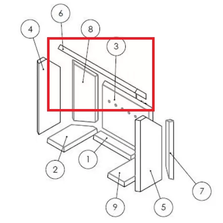Brique déflecteur thermobéton - INVICTA Réf. 115866 (référence épuisée)