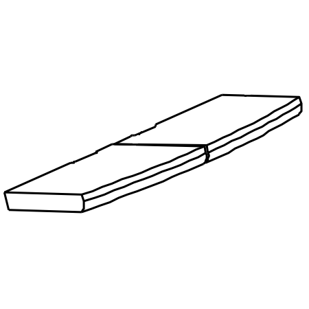 Brique du d�flecteur - CHARNWOOD R�f. 011/MR031S