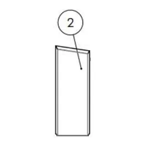 Brique foyer thermobeton - INVICTA Réf. 115834