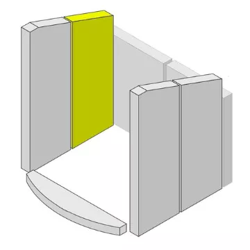 Brique lat&eacute;rale arri&egrave;re gauche - HARK R&eacute;f. ETSTO0601021D