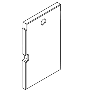 Brique r�fractaire - STOVAX R�f. CE8258