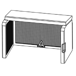 Brique r�fractaire - STOVAX R�f. MEC11813