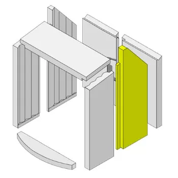 Brique r&eacute;fractaire arri&egrave;re droit - HARK R&eacute;f. ETSTO0600036G