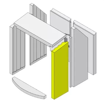Brique r&eacute;fractaire avant droit - HARK R&eacute;f. ETSTO0600036B