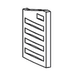 Brique r�fractaire c�t� droit - STOVAX R�f. CE8183