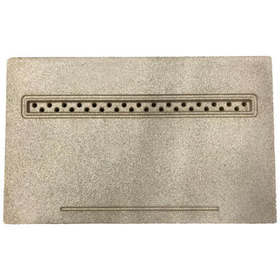 Brique r�fractaire inf�rieure arri�re - STOVAX R�f. CE8278
