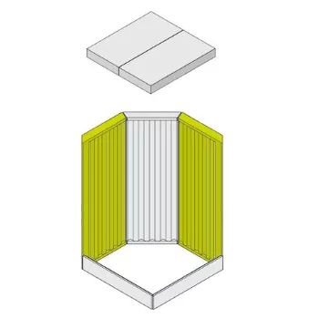 Brique r&eacute;fractaire lat&eacute;rale - HARK R&eacute;f. ETSTO0600056A