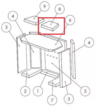 Brique thermobéton - INVICTA / DEVILLE Réf. 115886