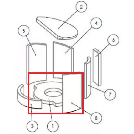 Brique thermobéton - INVICTA Réf. 115894