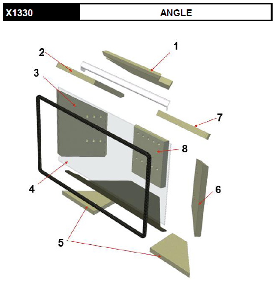 Brique vermiculite - ROCAL r�f. VRX1330-1
