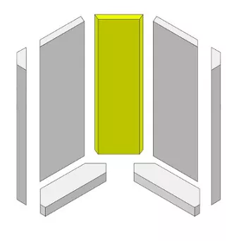 Brique vermiculite arri&egrave;re - HARK R&eacute;f. ETSTO0601007D