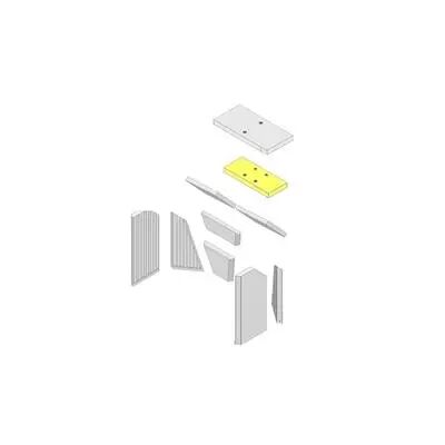 Brique vermiculite pour po�les Hark r�f. ETSTO0600021K (STOCK)