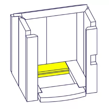 Brique vermiculite sole arri&egrave;re - HARK R&eacute;f. ETSTO0601017I