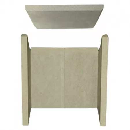 Briques vermiculite 7 pi&egrave;ces - HARK R&eacute;f. ETSTO0606045