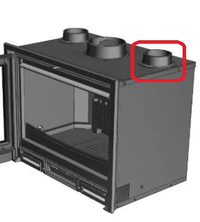 BUSE AIR CHAUD 020140 MODANE (à l\'unité) - GODIN Réf. CP020140