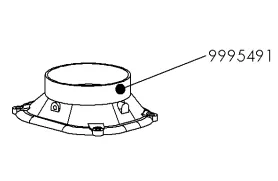 Buse foyer 733 - LORFLAM réf. 9995491
