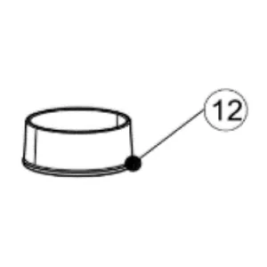 Buse ronde D.150mm - SUPRA R�f. 40478 (SUIVI)
