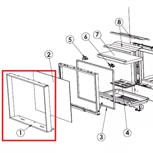 Cadre ext�rieur  - LACUNZA r�f. 5041200037