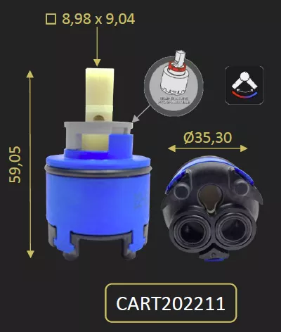 CARTOUCHE DU 202CR211 202CR205 202PZ211 202PZ205 - PAINI R�f. CART202211