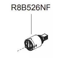 Cartouche &Oslash;25 - Jacob Delafon R&eacute;f. R8B526NF