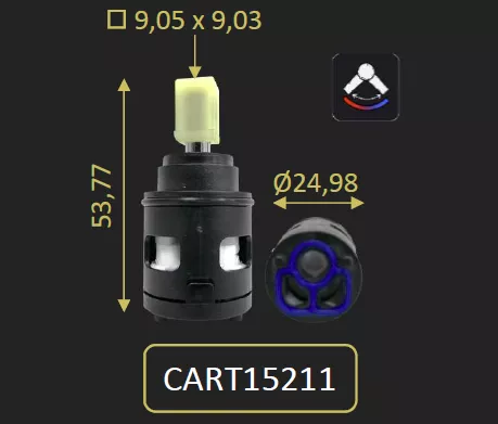 CARTOUCHE �25 POUR 15CR211 15NM211 15CR205 15NM205 - PAINI R�f. CART15211