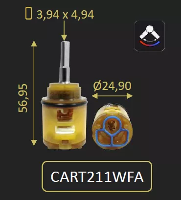 CARTOUCHE POUR JOY 211WF 211LLWF - PAINI R�f. CART211WFA